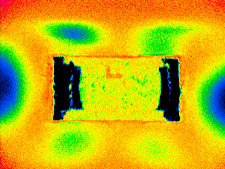 μmサイズの熱解析